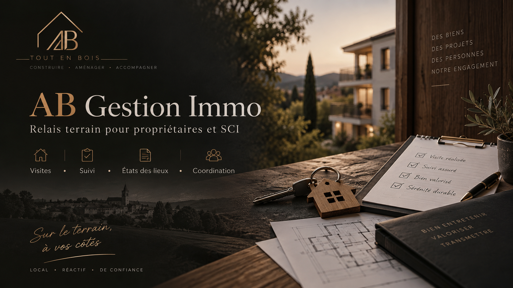 Relais terrain et suivi pratique des logements